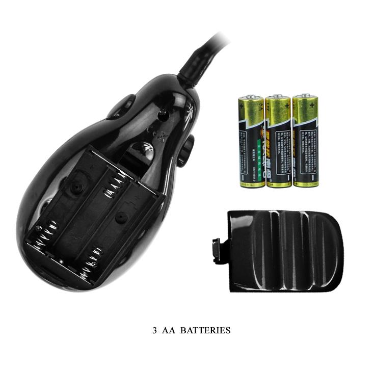 Plug anal vibrant gonflabil cu baterii Baile Bigger Joy