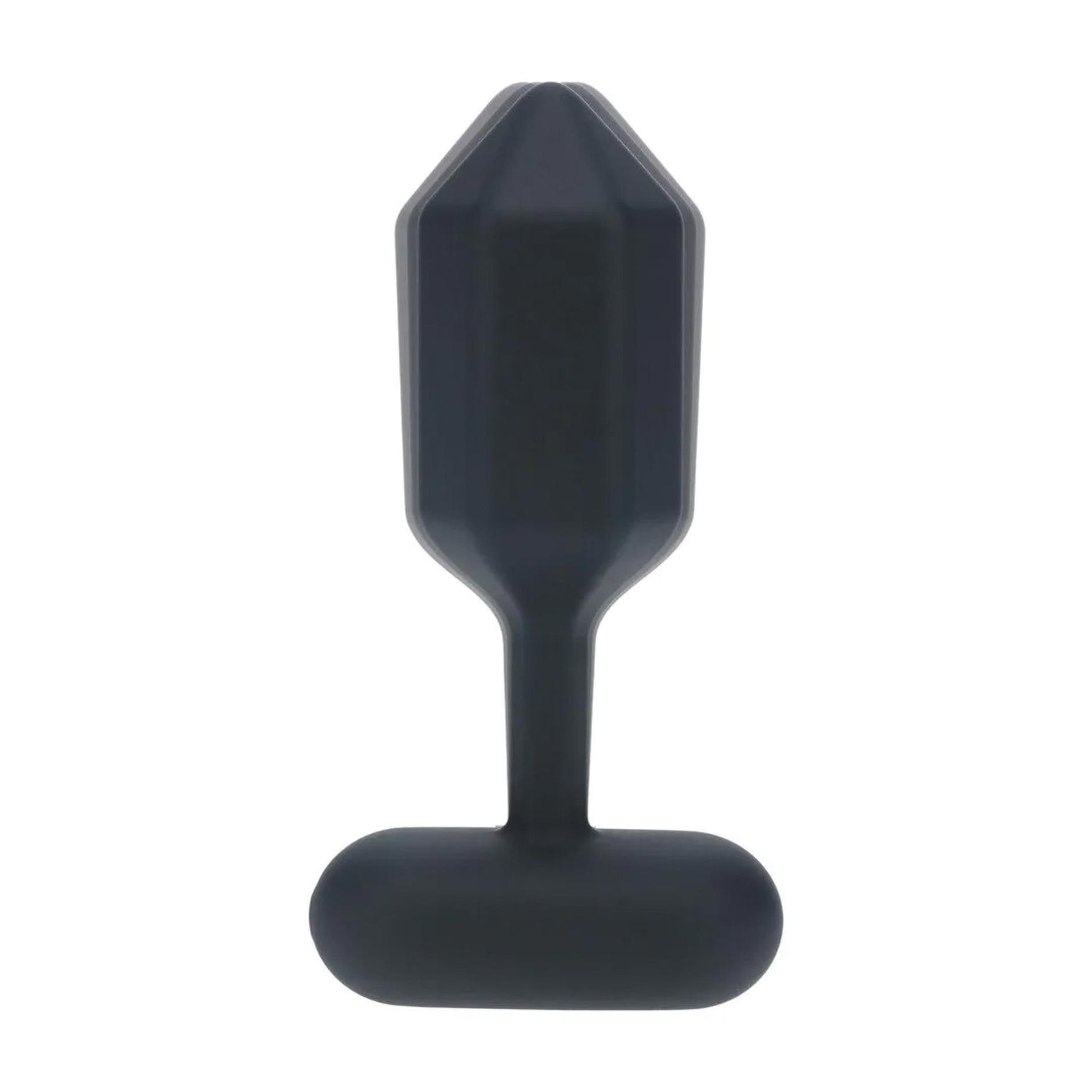 Dop anal vibrant hexagonal din silicon Levelz L, negru, 14 cm