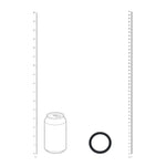 Inel pentru penis Levelz XL din silicon, negru, 50 mm