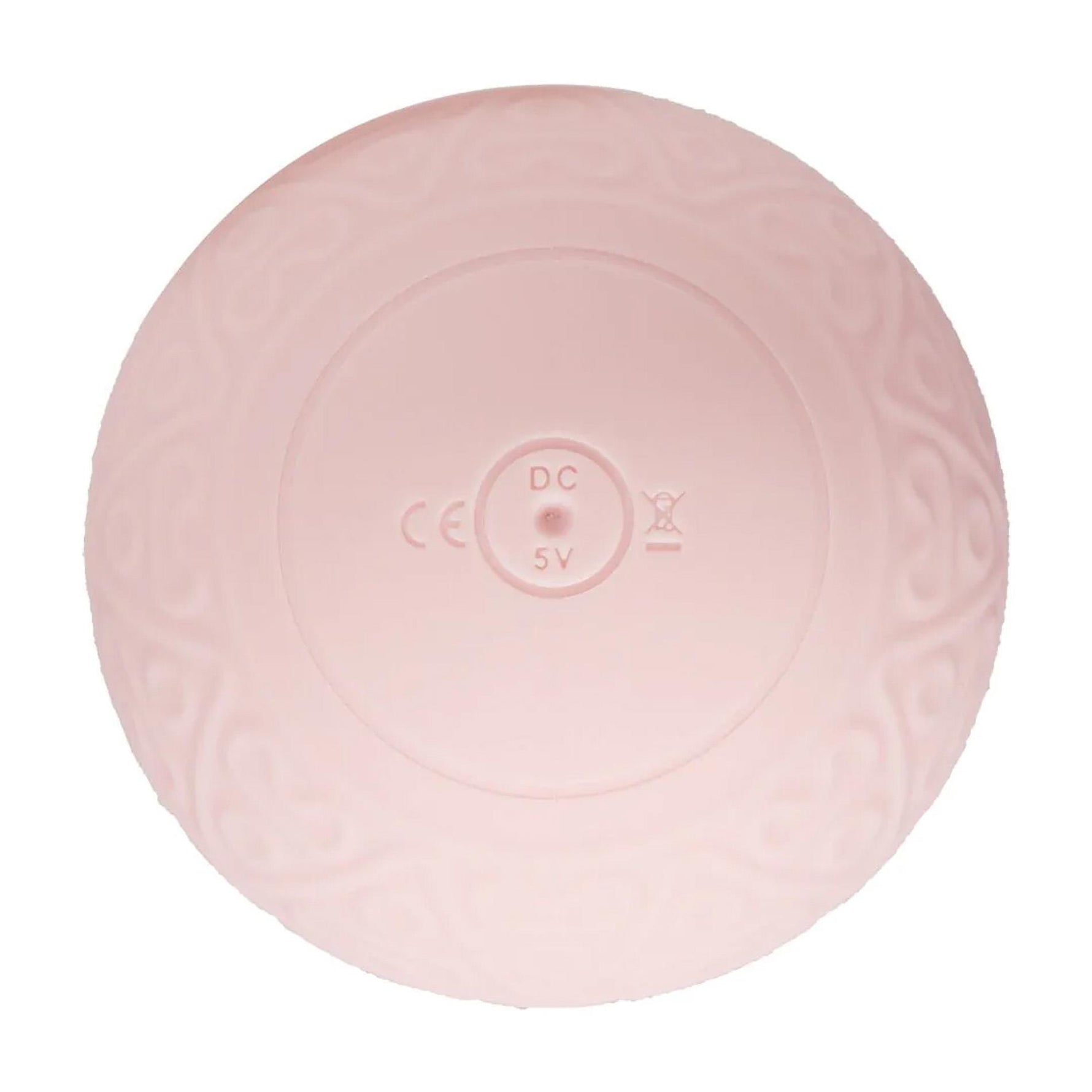 Loveline Aparat de masaj vibrant încălzit roz 17 cm