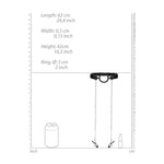 Au! Inel de silicon cu cleme pentru mameloane 62 cm