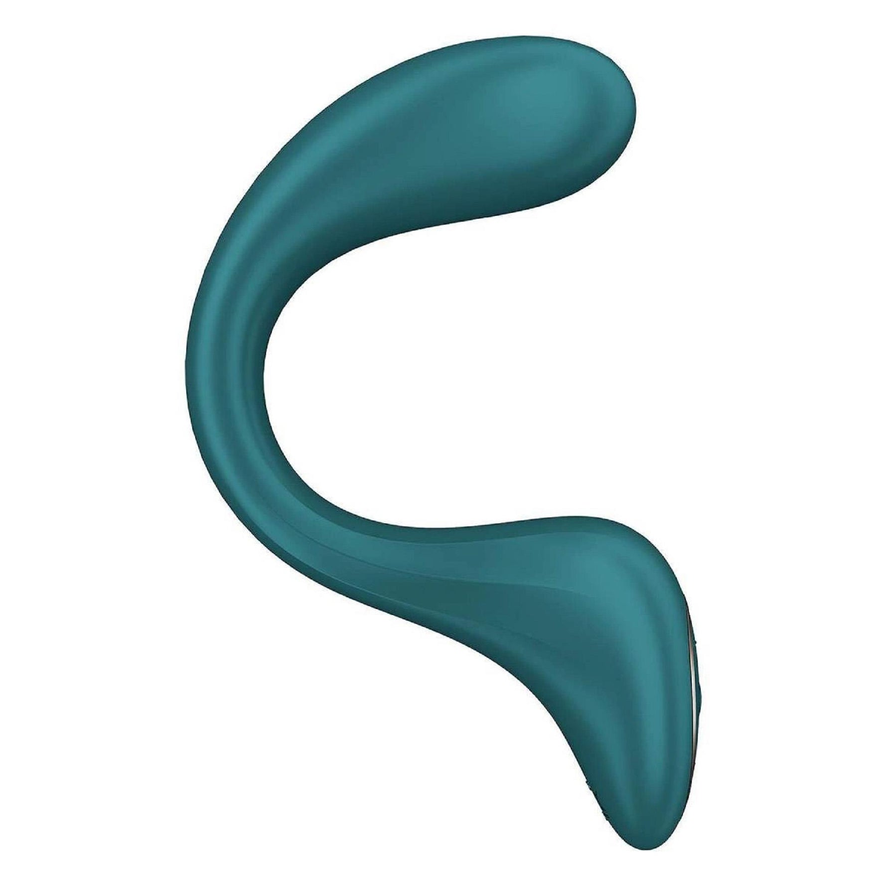 Vibrator Satisfyer G For Goddess 2 din silicon, cu sticlă, verde, USB