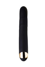 Vibrator WANAME D Splash Thunder din silicon, model iepuraș, negru