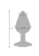 Plug anal Diamond Booty Jewel ToyJoy roz 7 cm