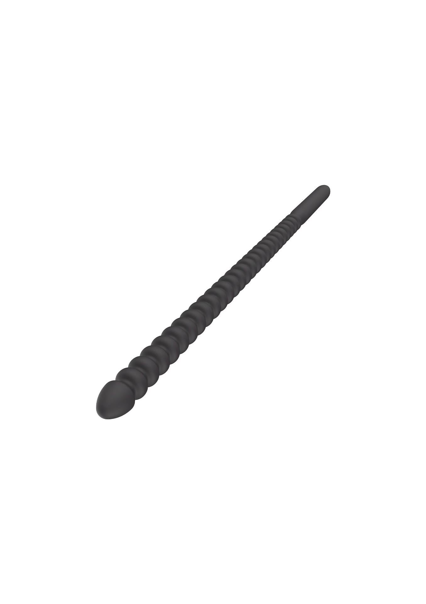 Set dilatator pentru penis Hidden Desire cu nervuri, silicon negru