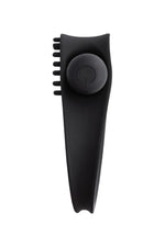 Inel vibrant pentru penis A Toys BRID din silicon, negru