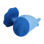 Stimulator clitoridian mini din silicon albastru Pretty Love Dolphin
