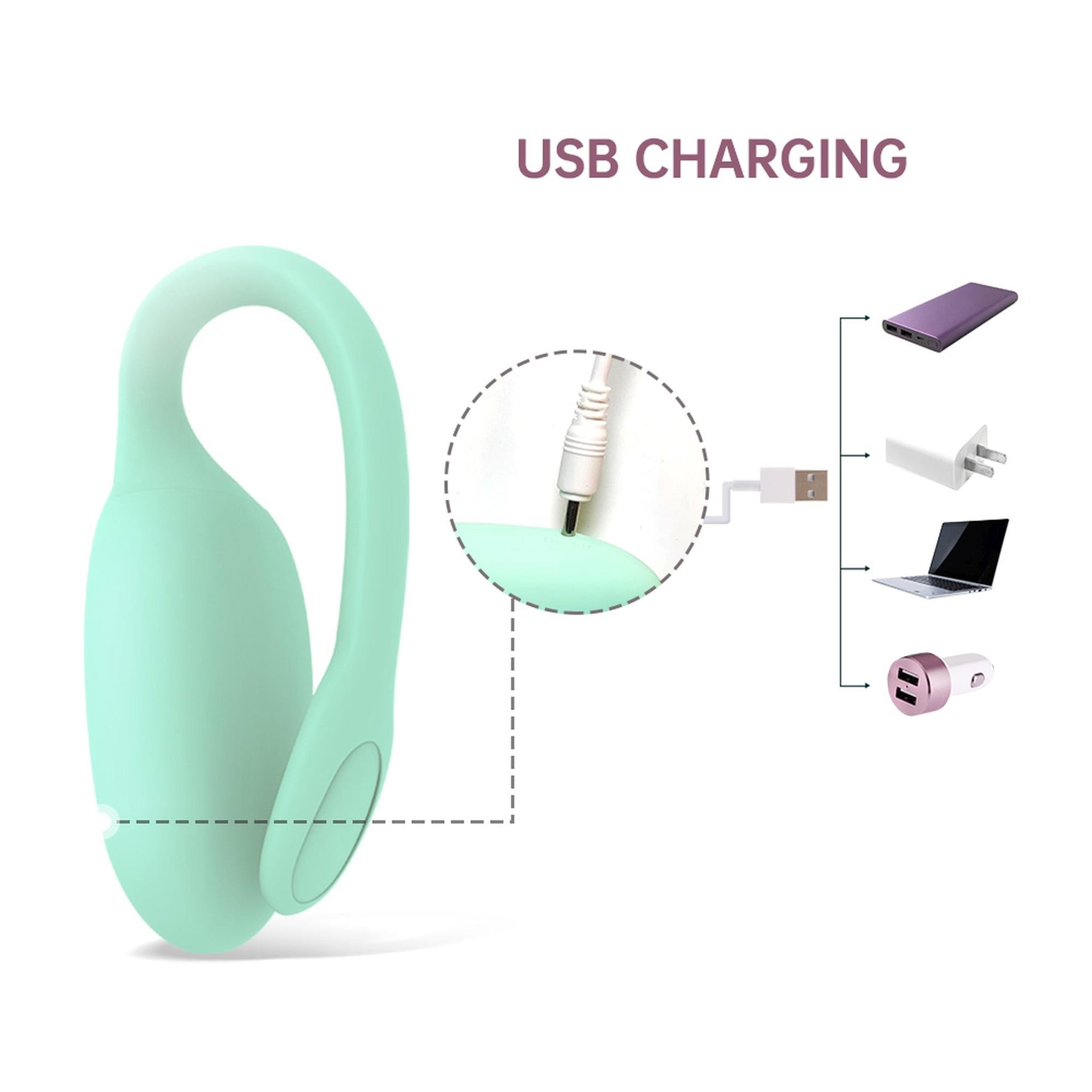 Ouă Kegel Magic Motion FitDrăguțe cu aplicație din silicon