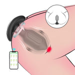 Dop anal vibrant Bliss APP din silicon cu USB