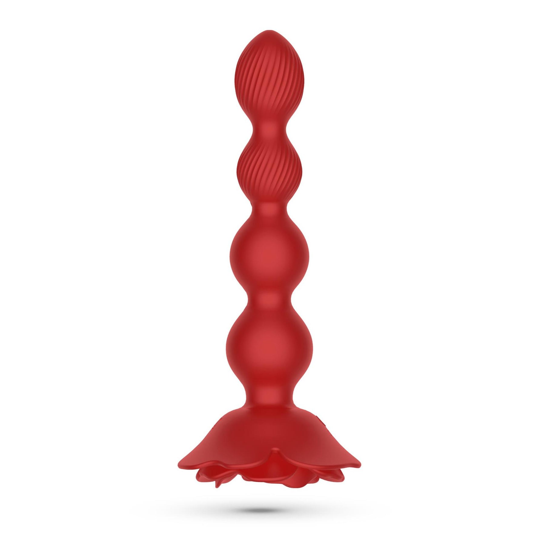 Plug anal rotativ Crushious Rosaline cu telecomandă, silicon, 19cm