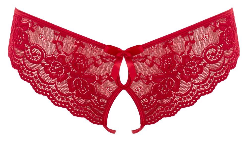 Chiloți din dantelă fără bretele Cottelli LINGERIE L