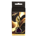 MyLove Toys - Jewellery Auriu Heart PLUG- Mov