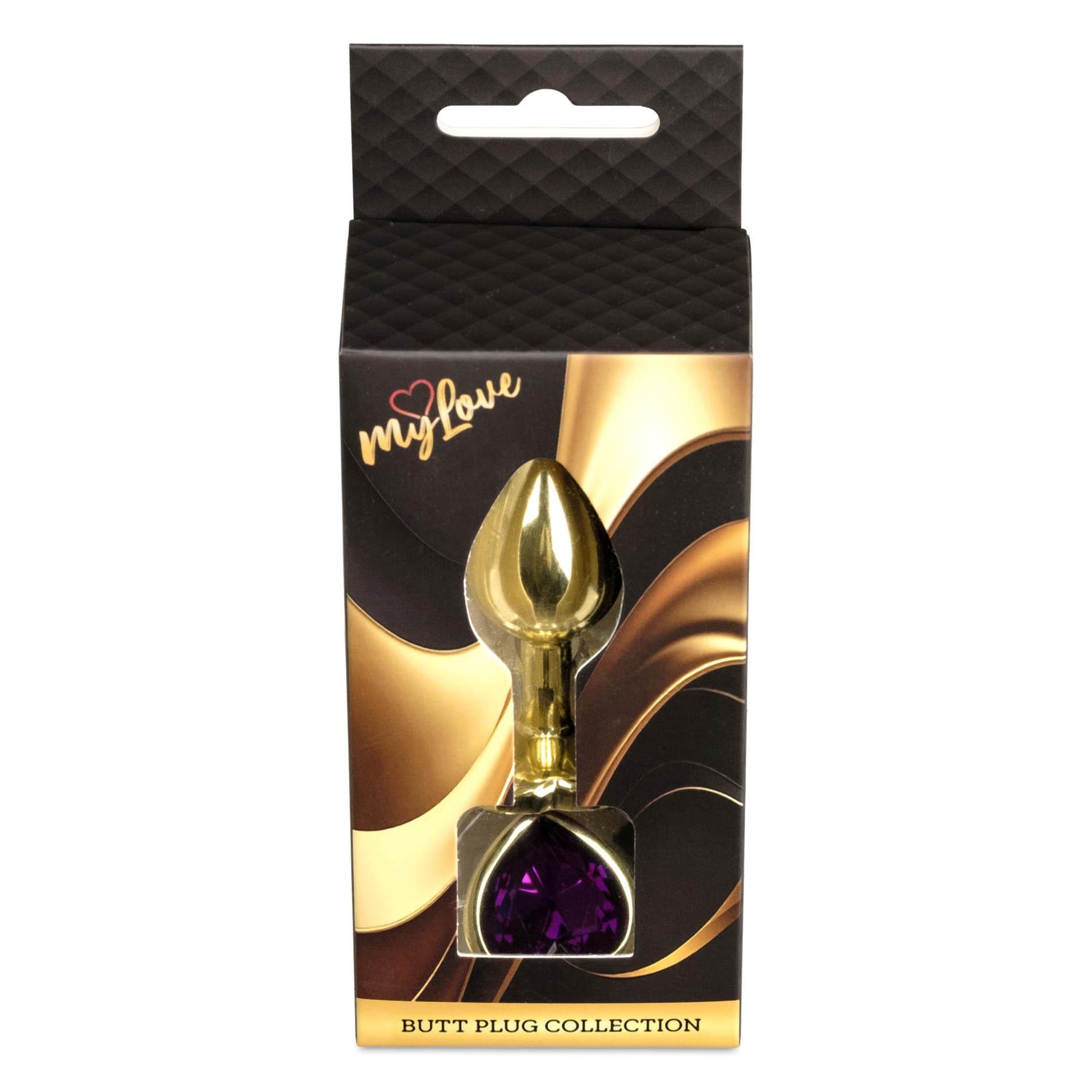 MyLove Toys - Jewellery Auriu Heart PLUG- Mov