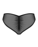 Donarella Obsessive Chiloți Deschiși din Dantelă Negri XL/2XL