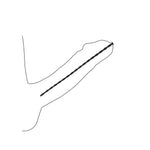 Au! Set de sonde din silicon răsucite pentru începători, 30 cm