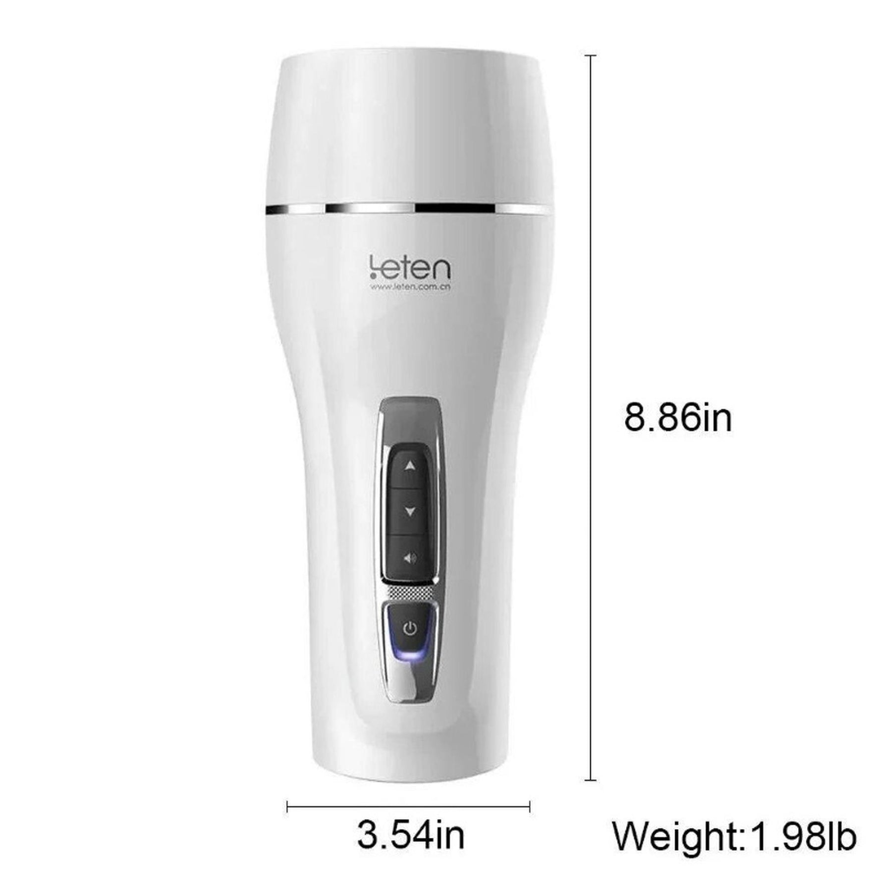 Masturbator vibrator automat Leten Yui Hatano USB 22,5 cm