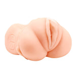 Masturbator vaginal Crazy Bull cu vibrații, alimentat cu baterii AAA