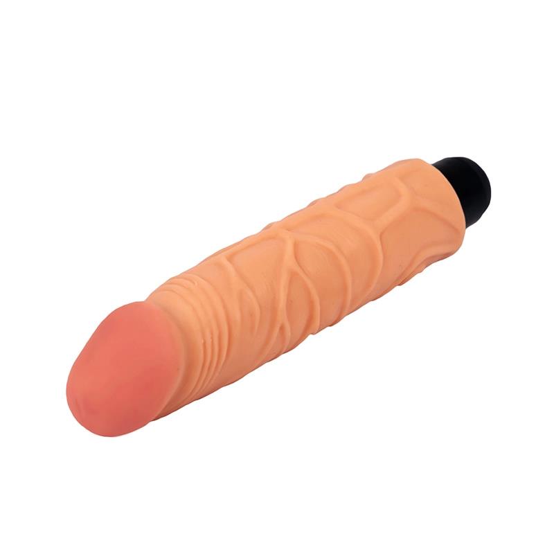 Vibrator moale The Real Deal Fantasy TPE 19 cm AAA