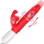 Vibrator din silicon Fox seria B, 7 vibrații, 10 mișcări, 7 timpi