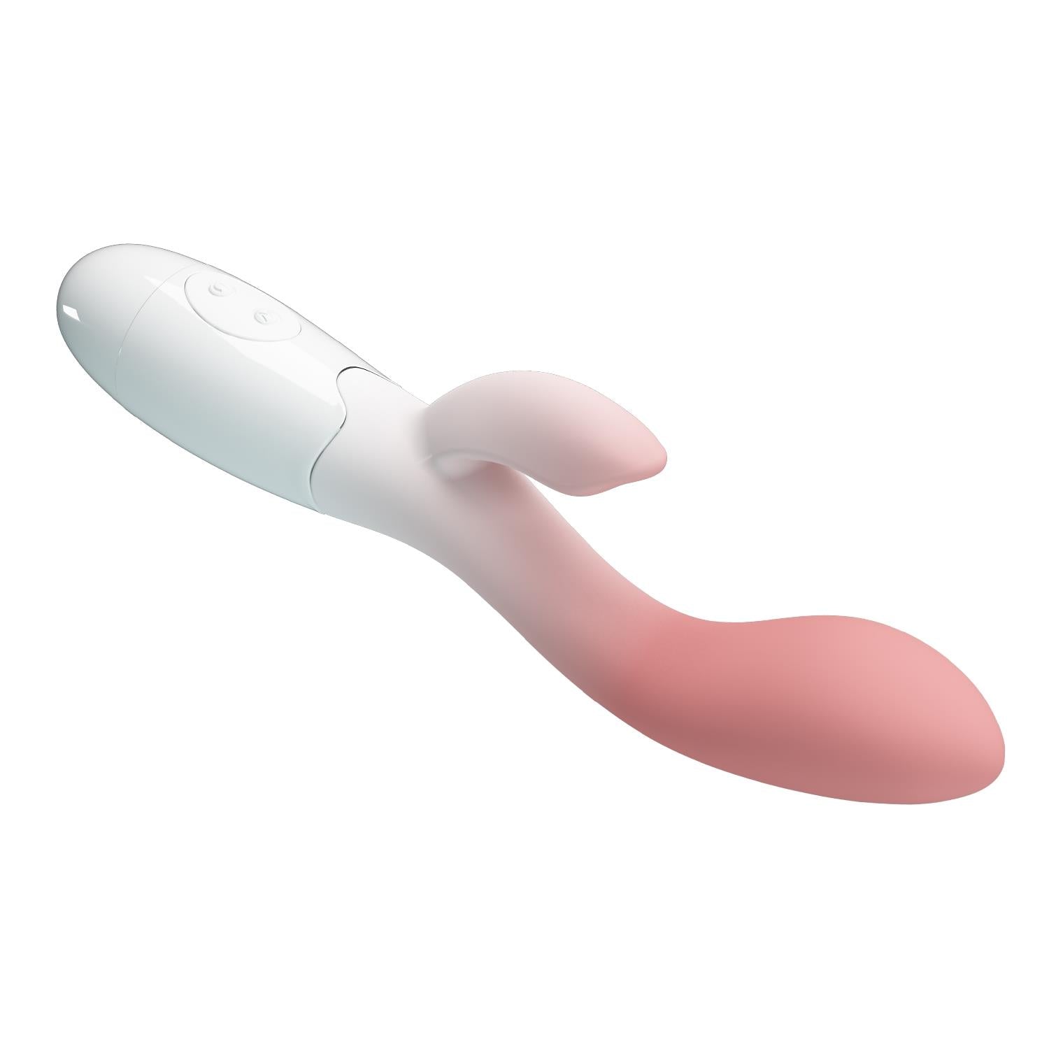 Vibrator Pretty Love Brighty din silicon cu 30 de funcții, în formă de iepuraș