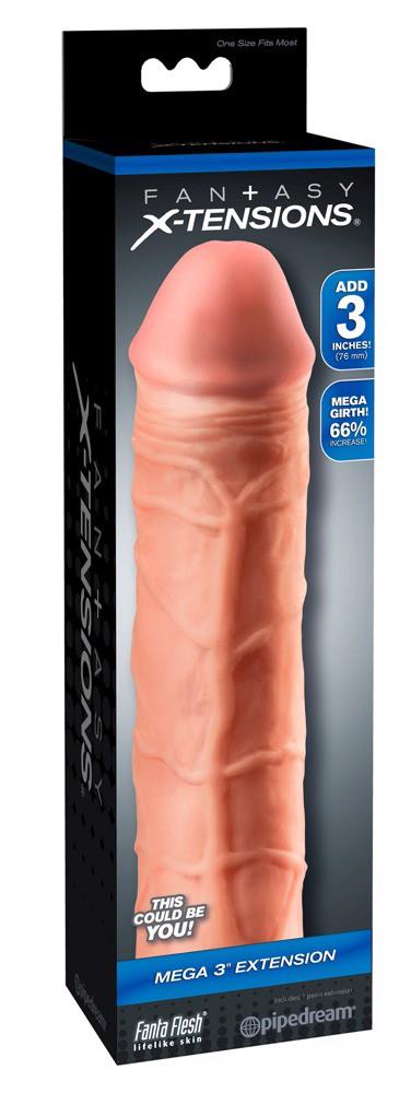 Extensie TPE FXT Mega Fantasy X Tensions 22,8 cm
