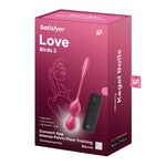 Bile vibratoare din silicon Satisfyer Love Birds cu 2 aplicații