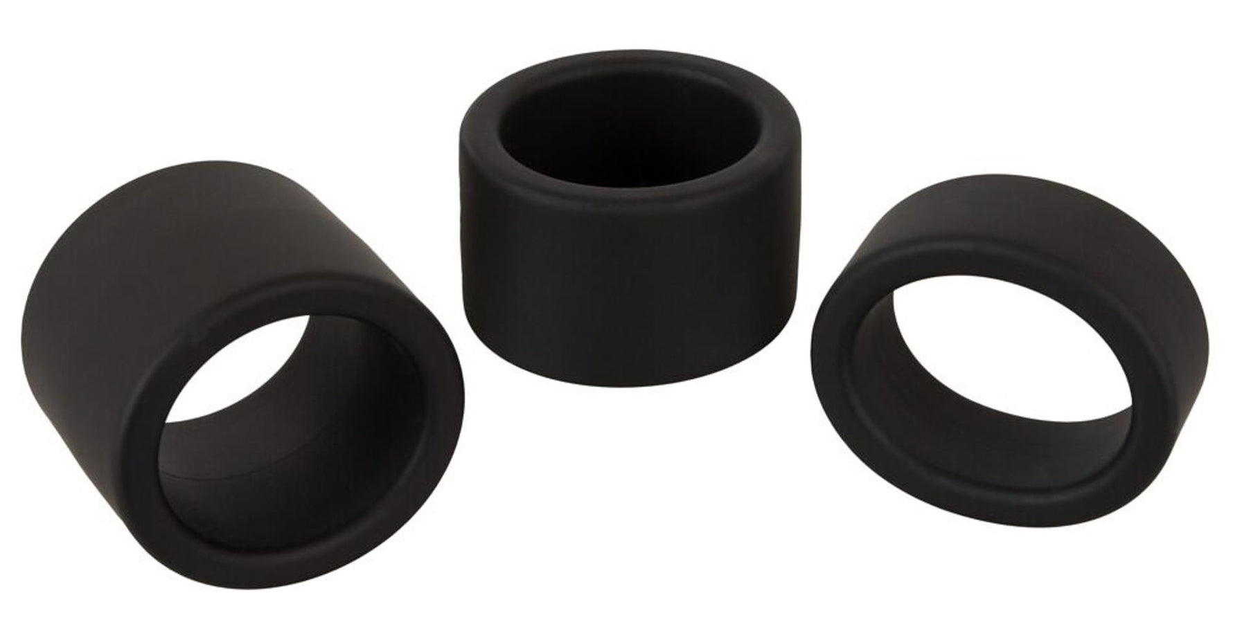 Set de inele testiculare din silicon Erecto, 3 bucăți
