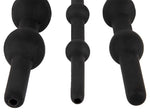 Set de 3 dopuri de penis din silicon Penisplug 16 cm