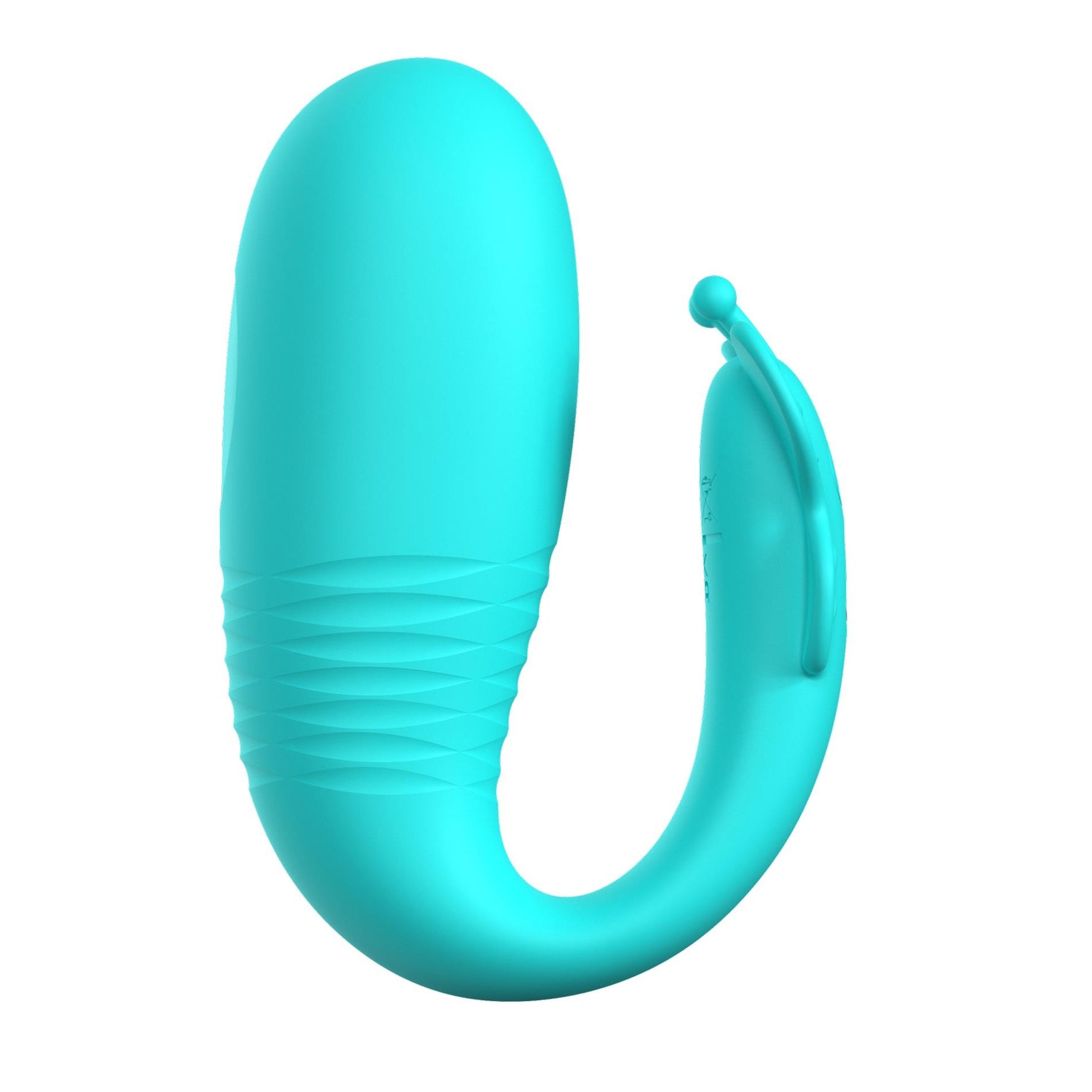 Vibrator Pretty Love Remi din silicon cu formă de ou glisant și aplicație