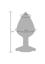 Plug anal Diamond Booty Jewel ToyJoy roz 8 cm