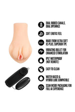 Masturbator vibrant realist Melanie Blush cu telecomandă