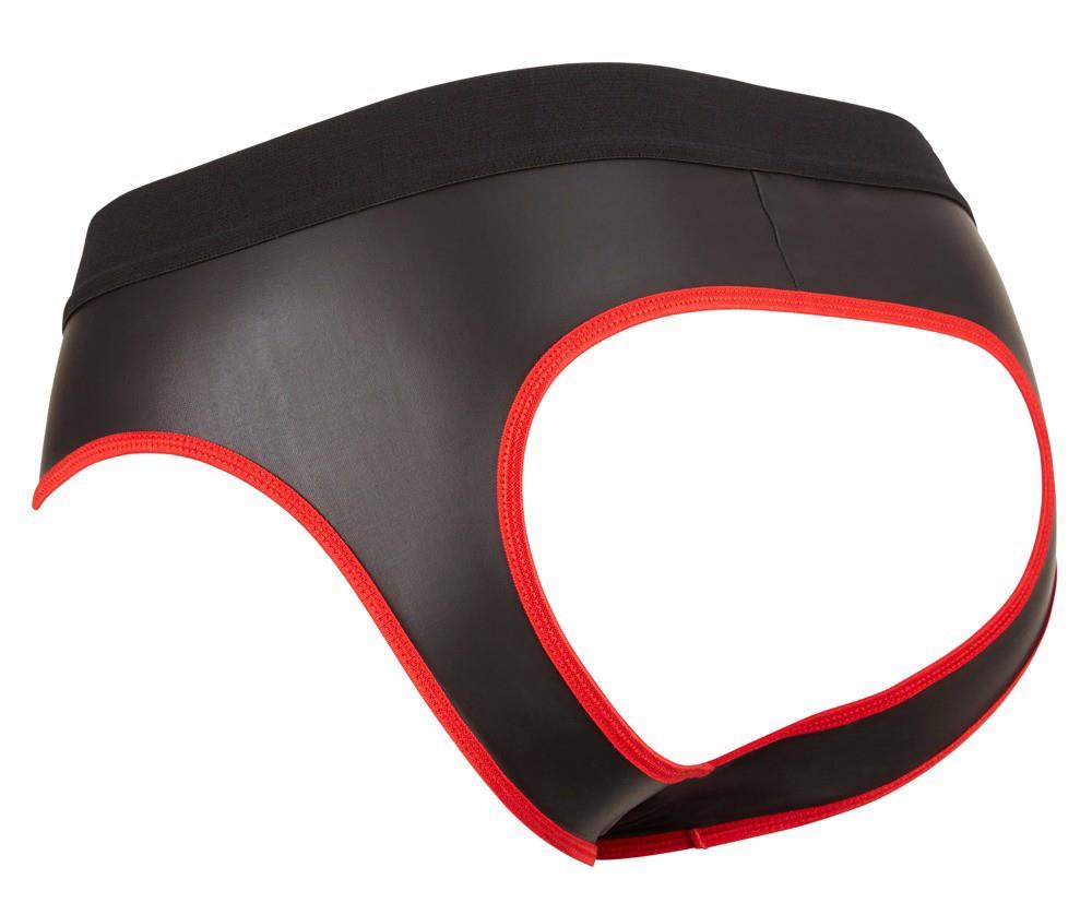 Jockstrap Svenjoyment pentru bărbați cu fermoar, neopren mat