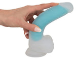 Dildo You2Toys din silicon, care strălucește în întuneric, 20,5 cm