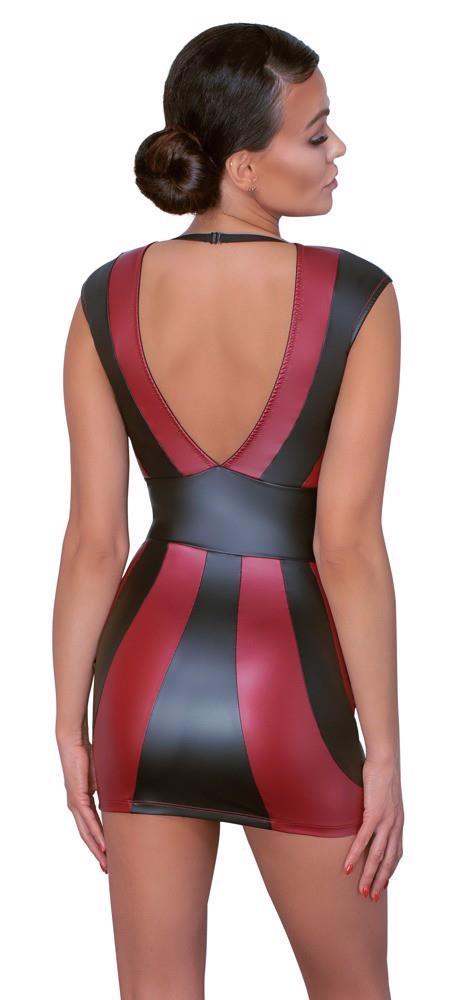 Rochie mulată Cottelli PARTY roșu negru S