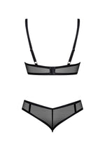 Set lenjerie intimă Glandez Obsessive negru M/L