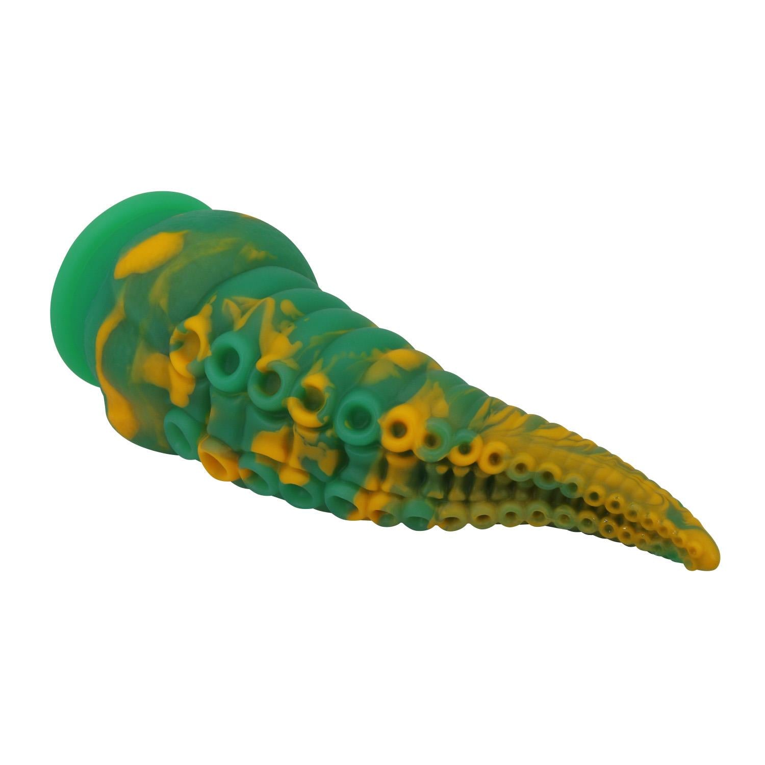 Dildo din silicon Abyssal Colossus Power Monsters cu caneluri 22,5 cm