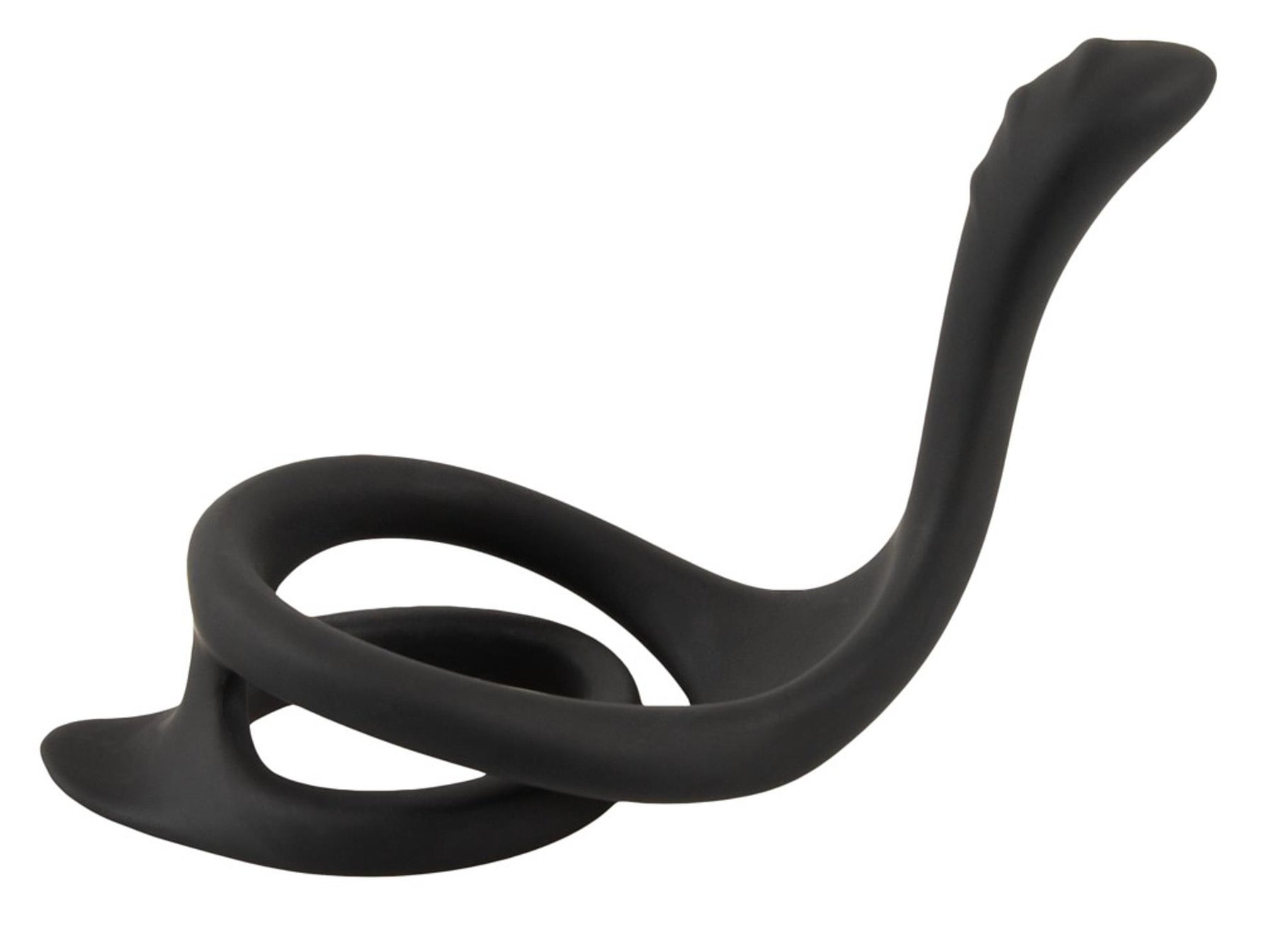 Inel pentru penis și testicule erecto cu stimulator de perineu din silicon