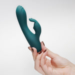 Mini vibrator din silicon Crushious Lola, 14,5 cm