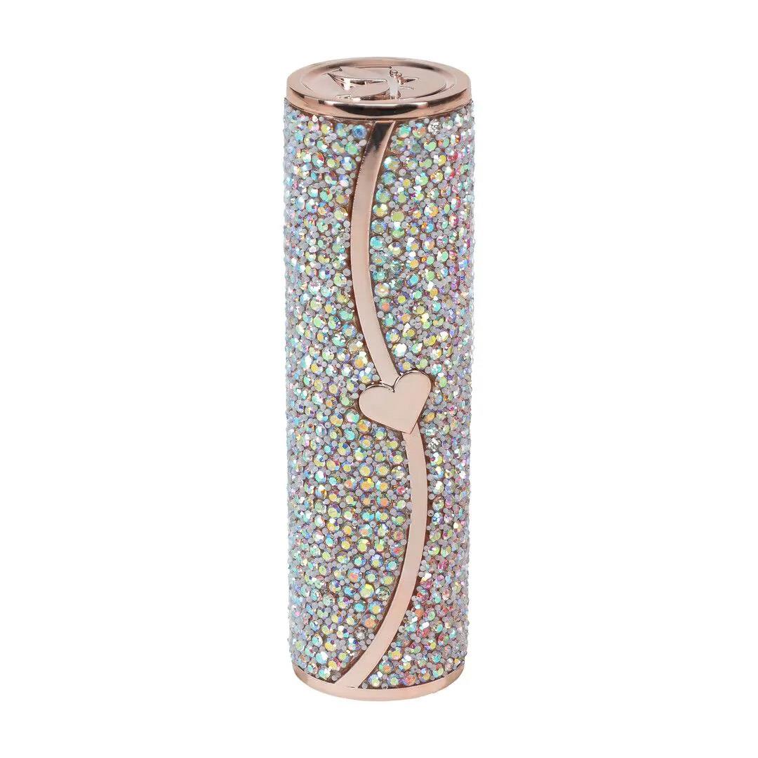 Vibrator ruj iridescent Loveline Sparkle cu accesorii