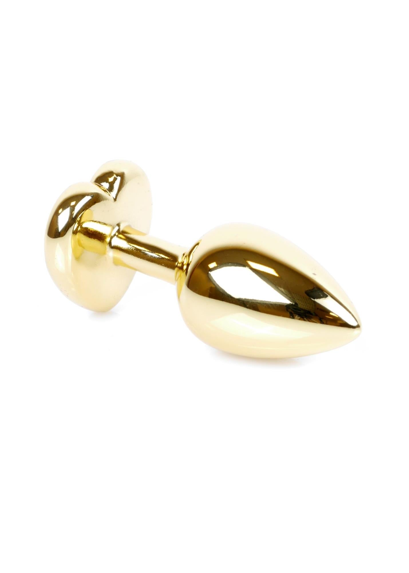 MyLove Toys - Jewellery Auriu Heart PLUG- Verde