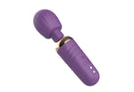 Stimulator Clitoridian Little Fairy Wand din Silicon, Violet, 14 cm