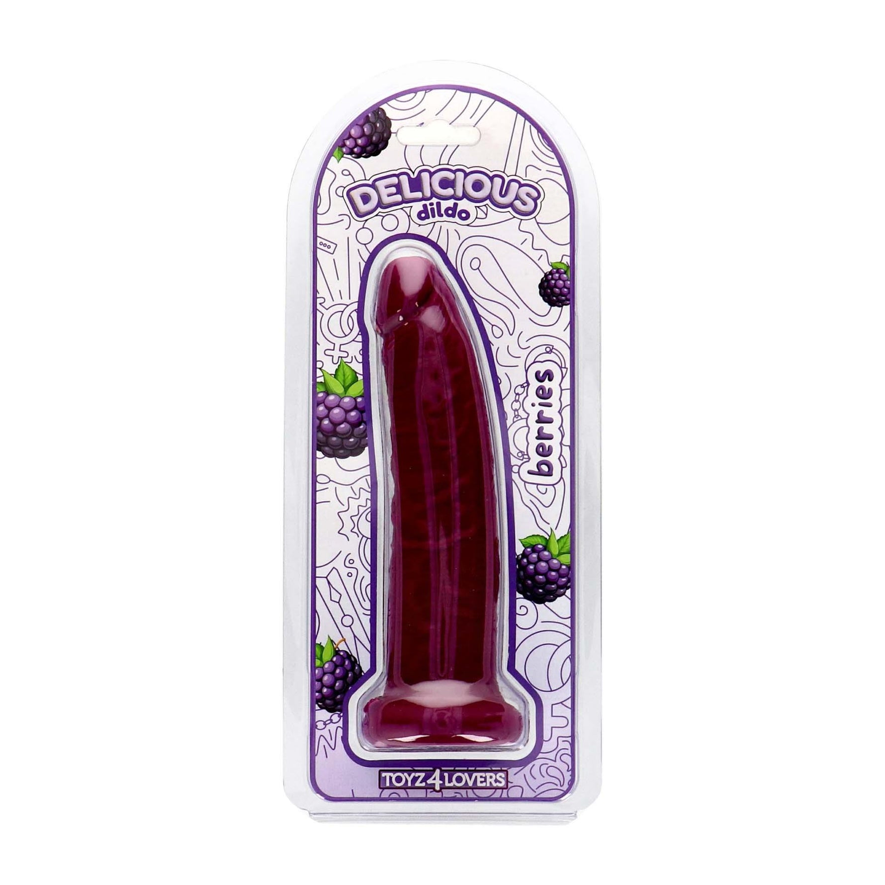 Dildo realist Sam Berries Blackberry Toyz4lovers 19,5 cm