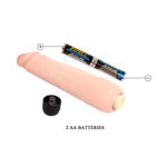 Vibrator flexibil Baile realist, culoarea pielii, 25 cm