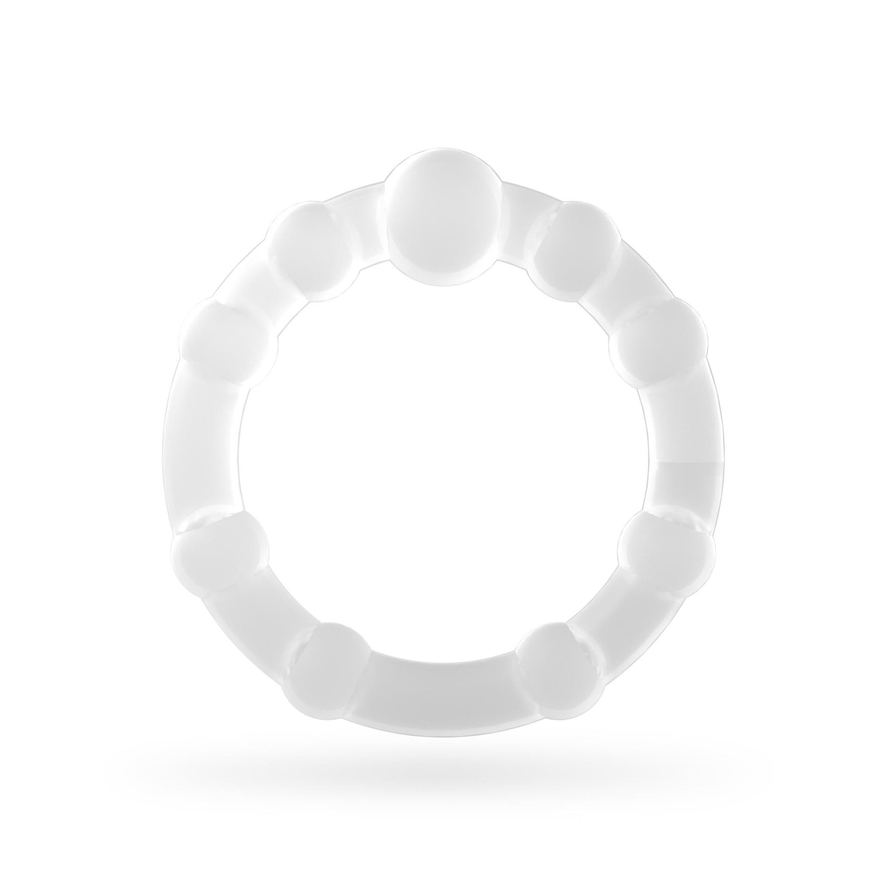 Set de inele pentru penis Crushious Clear TPE cu trei inele
