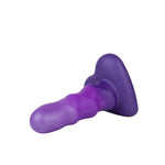 Dildo mini din silicon Flow Unicorn, violet