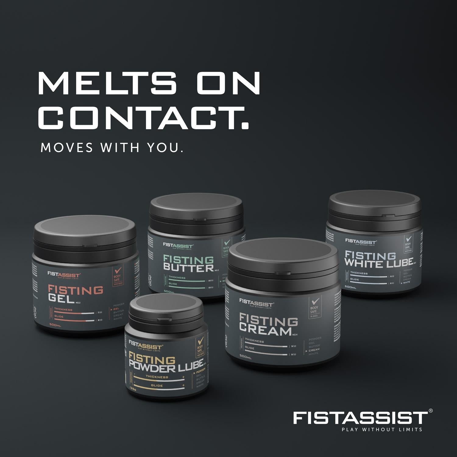 Unt pentru fisting cu ulei Fist Assist Cobeco 500ml