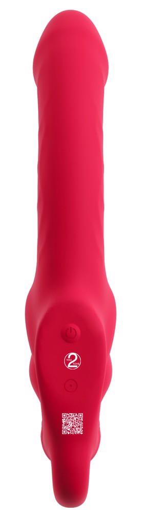 Vibrator triplu cu bandă USB You2Toys 23 cm