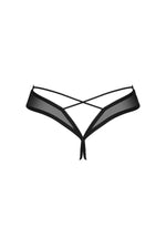 Roxelia Obsessive tanga deschis negru XL/2XL
