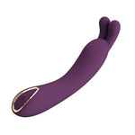 Vibrator Pretty Love DJ Rabbit din silicon pentru punctul G, 10 moduri, USB