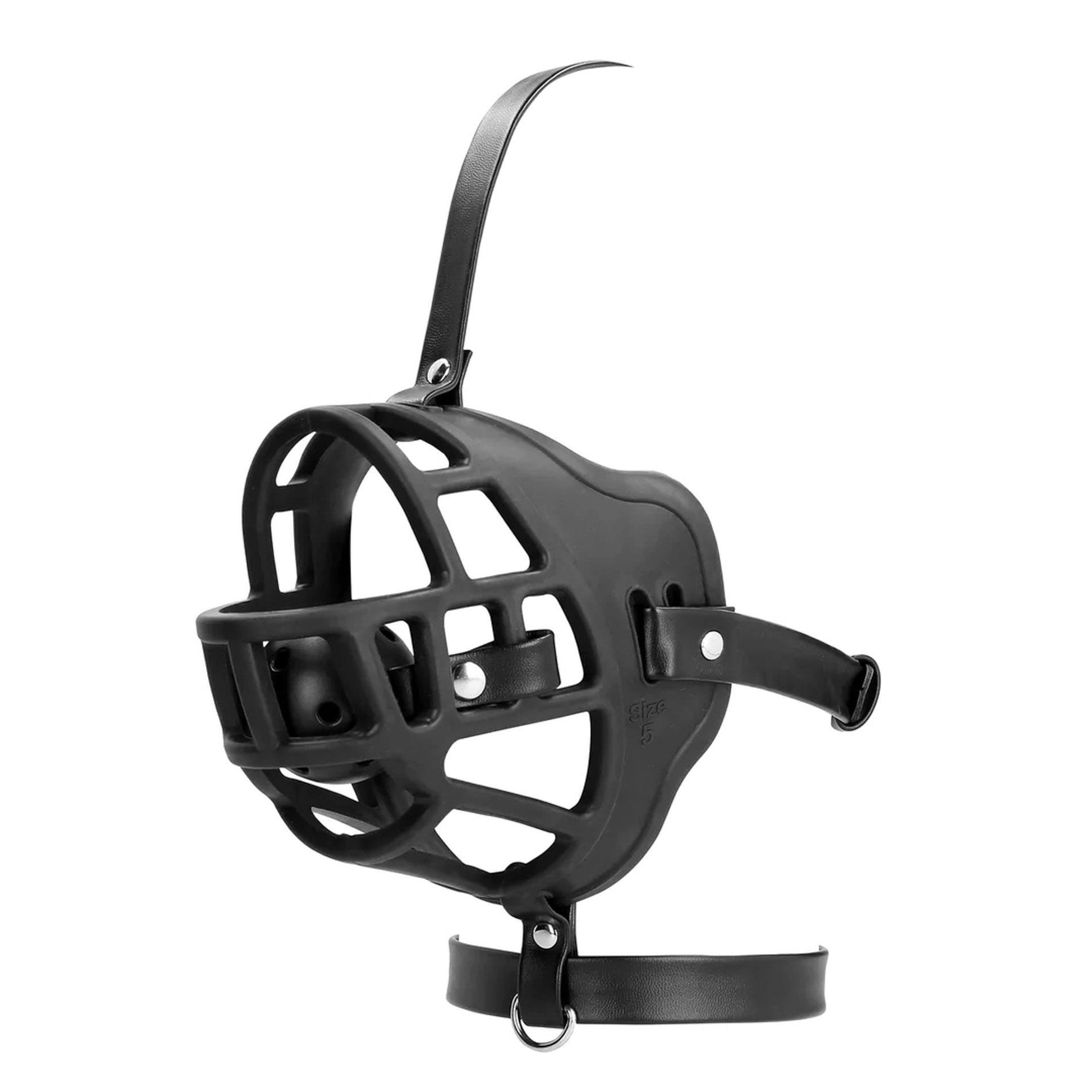 Botniță Ouch! cu bilă detașabilă, neagră, 65 cm